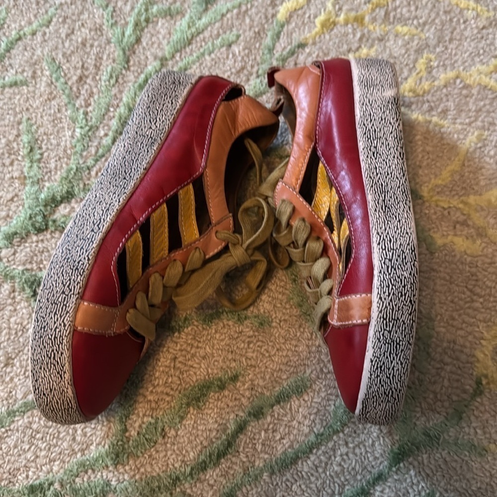 Spring Step L’Artiste open leather sneakers 36 - Picture 3 of 6